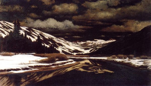Early Winter in the Sierra Nevada by William Bradford