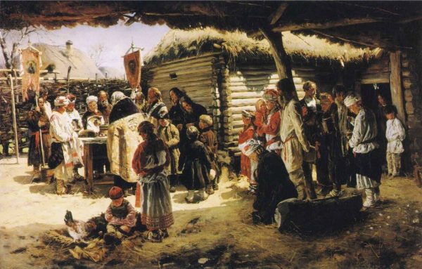 Easter Te Deum by Vladimir Makovsky