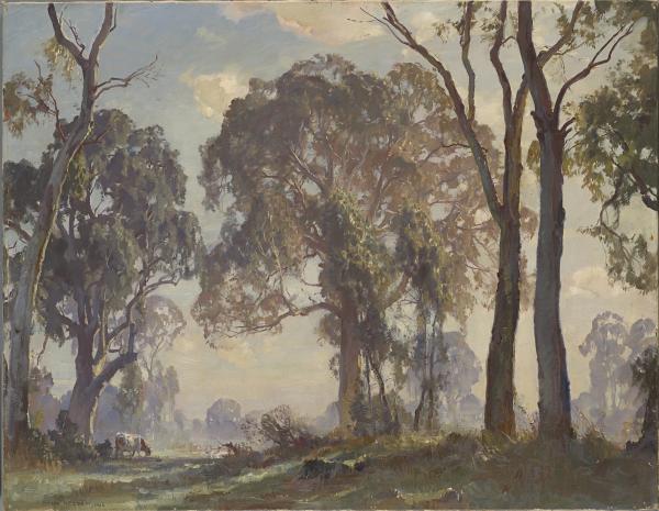 Edge of the Clearing by Hans Heysen