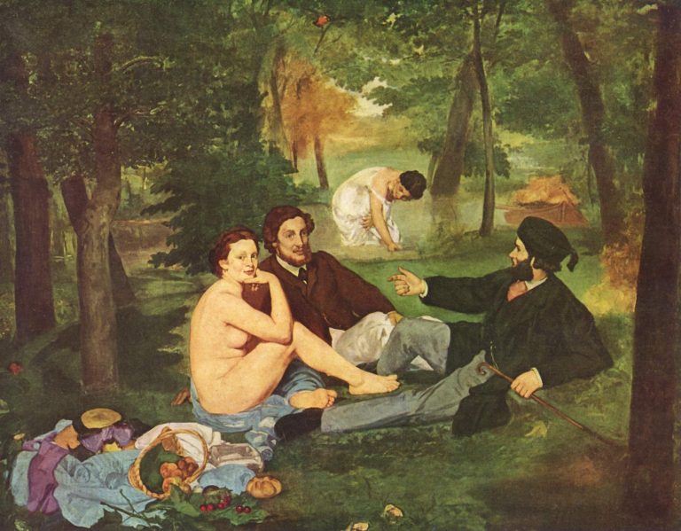 The Luncheon on the Grass hand-painted oil reproduction