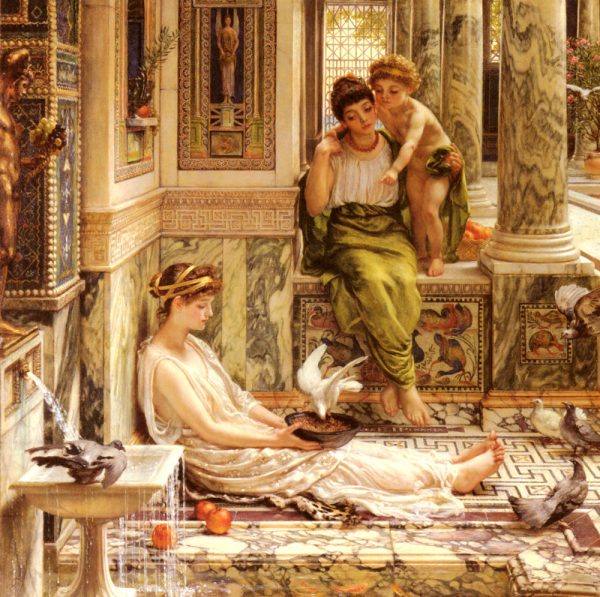 Corner Of The Villa by Edward John Poynter
