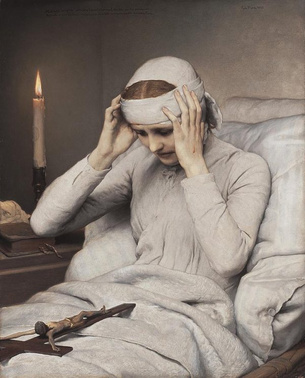 The Ecstatic Virgin Anna Katharina Emmerich by Gabriel Cornelius Ritter von Max