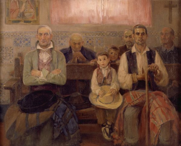 En la Misa by Jose Benlliure y Gil