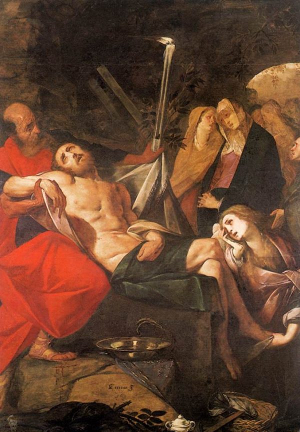 Entombment of Christ by Giovanni Battista Crespi