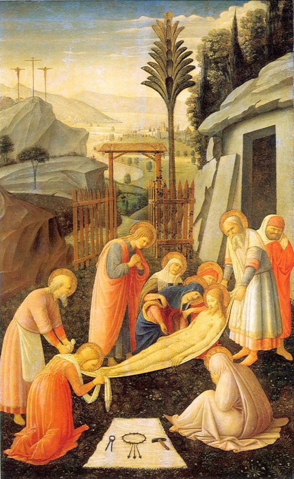 Entombment of Christ b by Fra Angelico