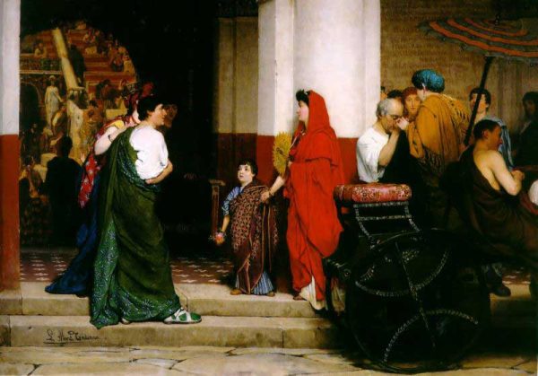 Entrance to a Roman Theatre by Lawrence Alma-Tadema