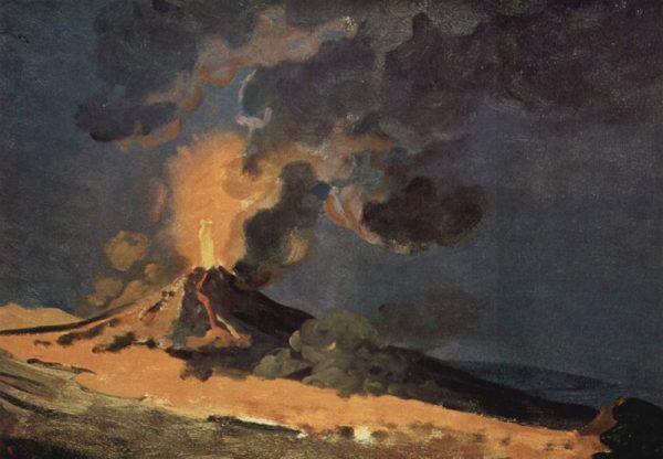 Eruption of Vesuvius by Joseph Wright
