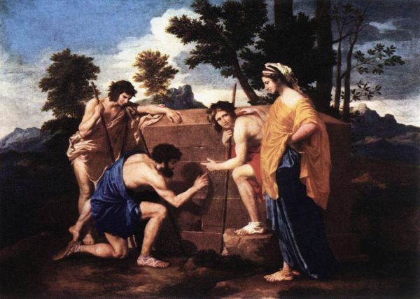 Et in Arcadia Ego by Nicolas Poussin