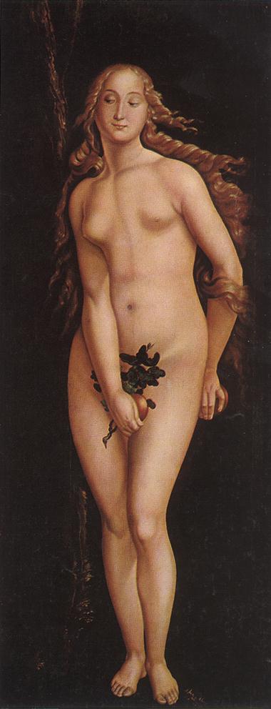 Eve b by Grien Hans Baldung