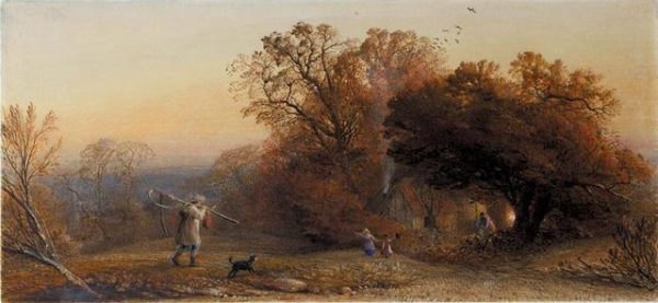 Evening by Samuel Palmer