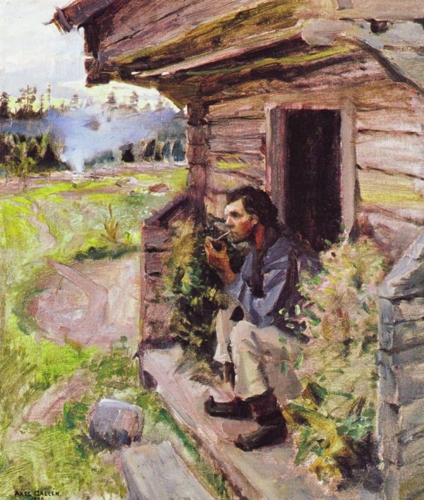 Evening Peace by Akseli Gallen-Kallela