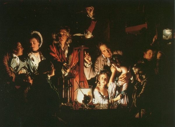 Experiment with the Air-Pump by Joseph Wright