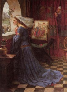 Fair Rosamund by James Waterhouse - hand-painted oil reproduction
