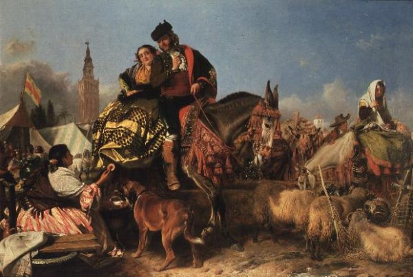 Fair at Seville by Richard Ansdell