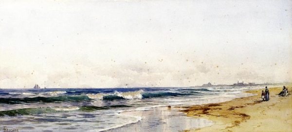 Far Rockaway Beach by Alfred Thompson Bricher