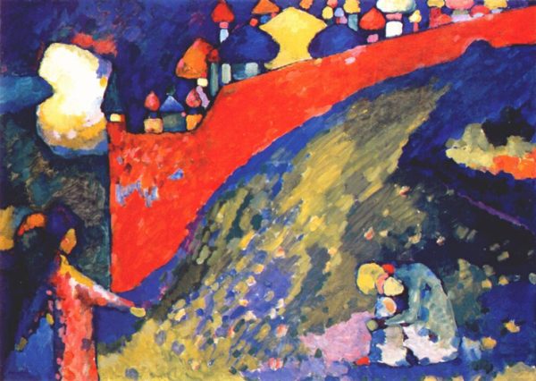 Fate. Domes by Wassily Kandinsky