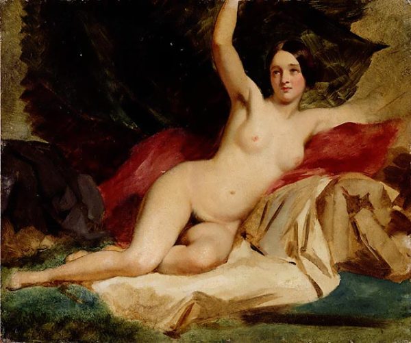 Female Nude in a Landscape by William Etty