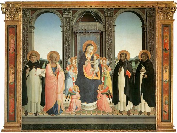 Fiesole Triptych by Fra Angelico