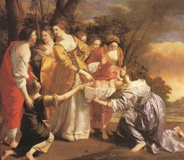 Finding of Moses by Orazio Gentileschi