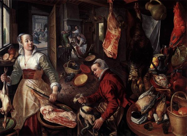Fire by Joachim Beuckelaer