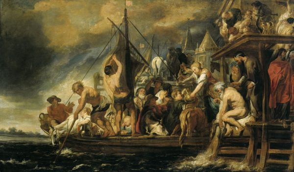 The Miracle of the Obol in the Mouth of the Fish by Jacob Jordaens