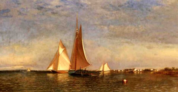 Fishing Boats on Jamaica Bay by Francis Silva