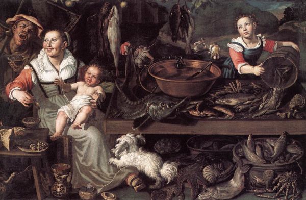 Fishmongers by Vincenzo Campi