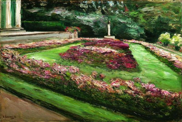 Flower Terrace at Wannsee by Max Liebermann