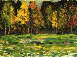 Forest edge by Wassily Kandinsky - hand-painted oil reproduction