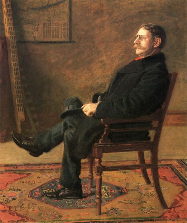 Frank Jay St. John by Thomas Eakins