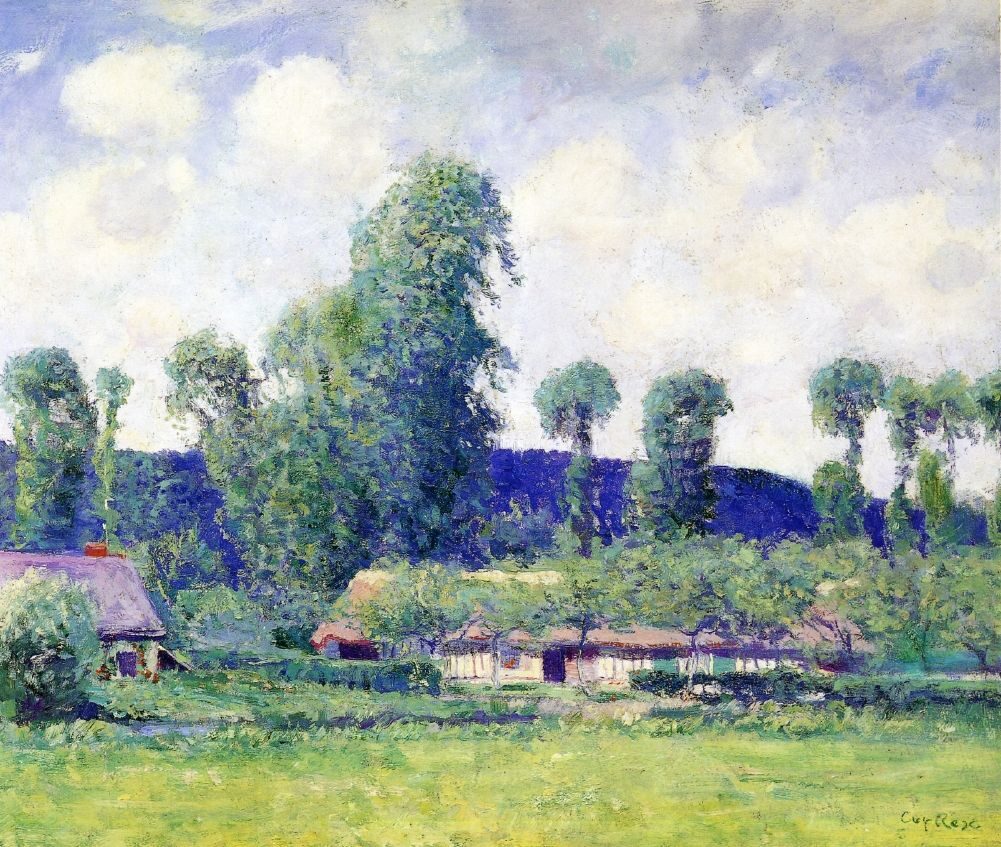 French Farm by Guy Rose