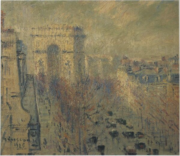 Friedland Avenue by Gustave Loiseau