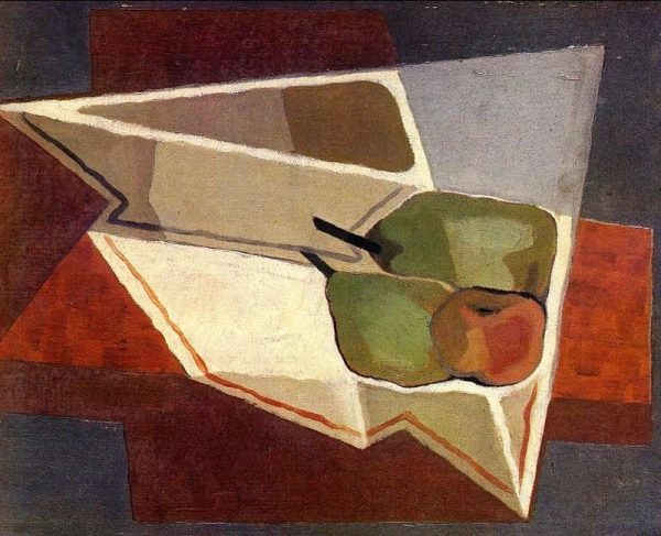 Fruit with Bowl by Juan Gris