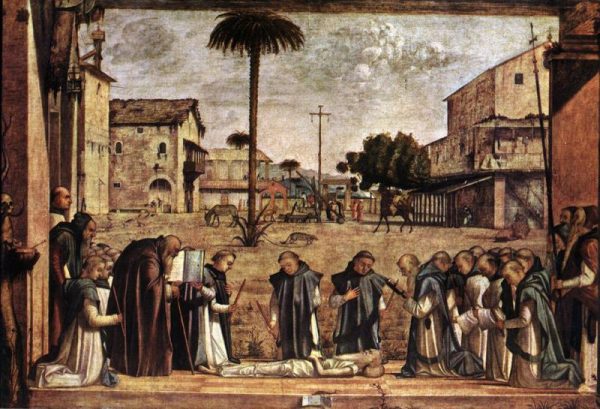 Funeral of Saint Jerome by Vittore Carpaccio