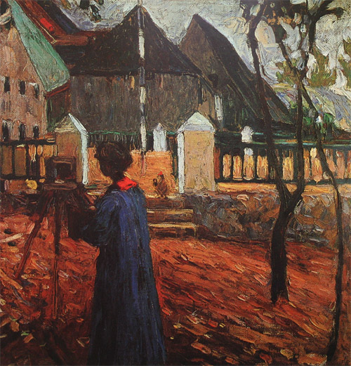 Gabriele Munter Painting