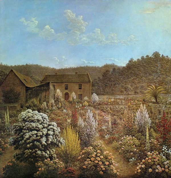 The Artist's House and Garden by John Glover