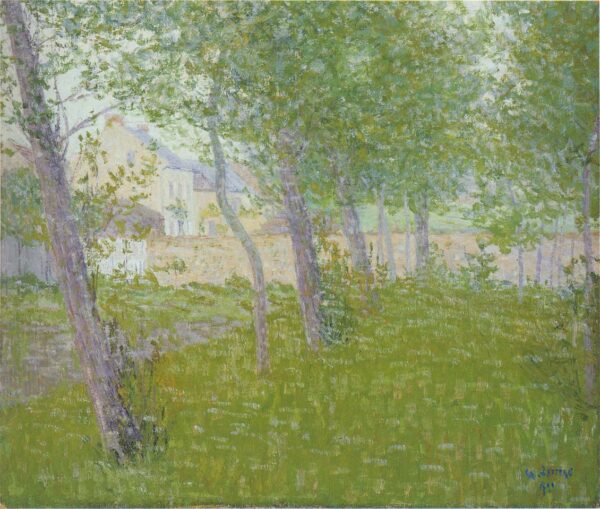 Garden by Gustave Loiseau