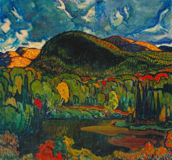 Gleams on the Hills by J.E.H MacDonald