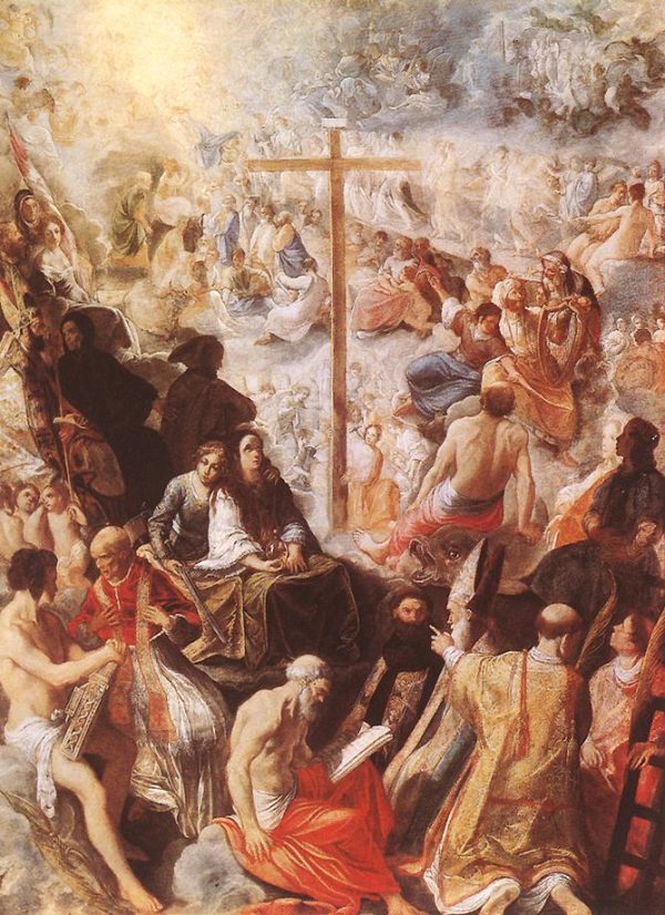 Glorification of the Cross by Adam Elsheimer
