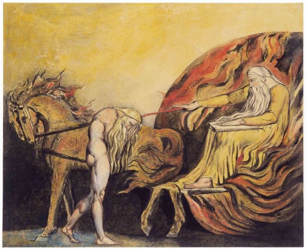 God Judging Adam v by William Blake