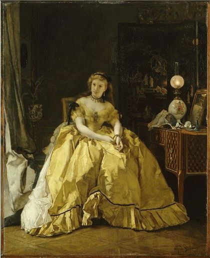 Going To The Ball by Alfred Stevens
