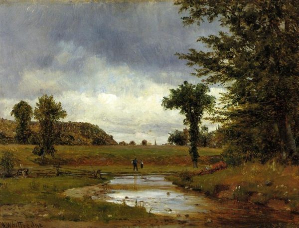 Going to the Village by Thomas Worthington Whittredge