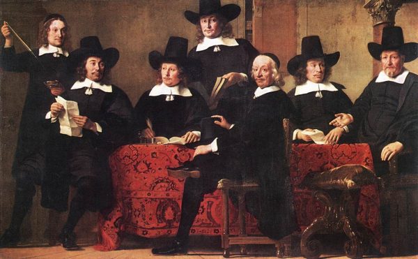 Governors of the Wine Merchant's Guild by Ferdinand Bol