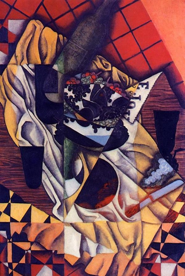 Grapes by Juan Gris