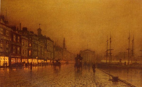 Greenock Dock by John Atkinson Grimshaw
