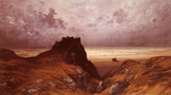 Castle on the Isle of Skye by Gustav Dore
