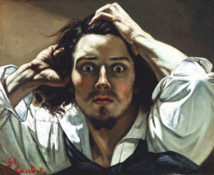 The Desperate Man by Gustave Courbet - hand-painted oil reproduction