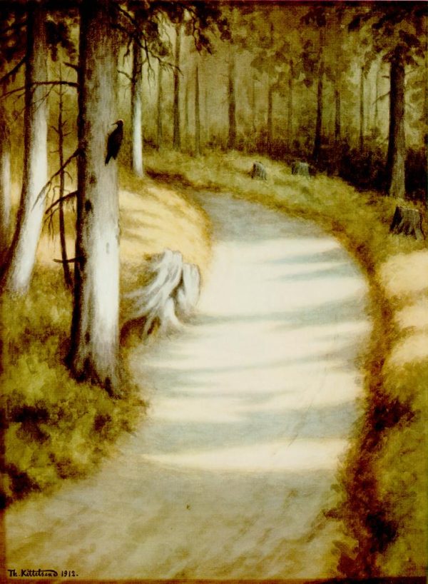 Hakkespett by Theodor Kittelsen
