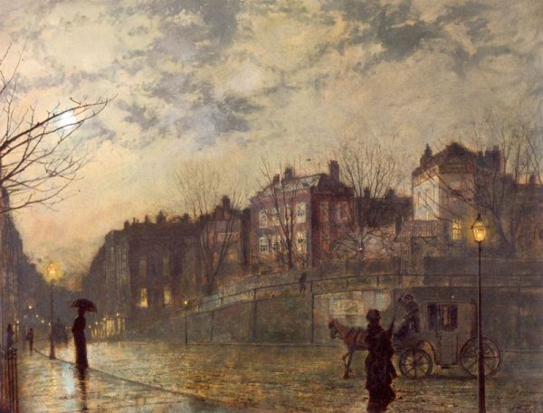 Hampstead by John Atkinson Grimshaw