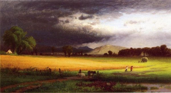 Harvest Scene - Valley of the Delaware by William Hart